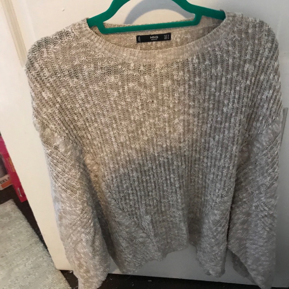 Mango Sweater Grey Size M